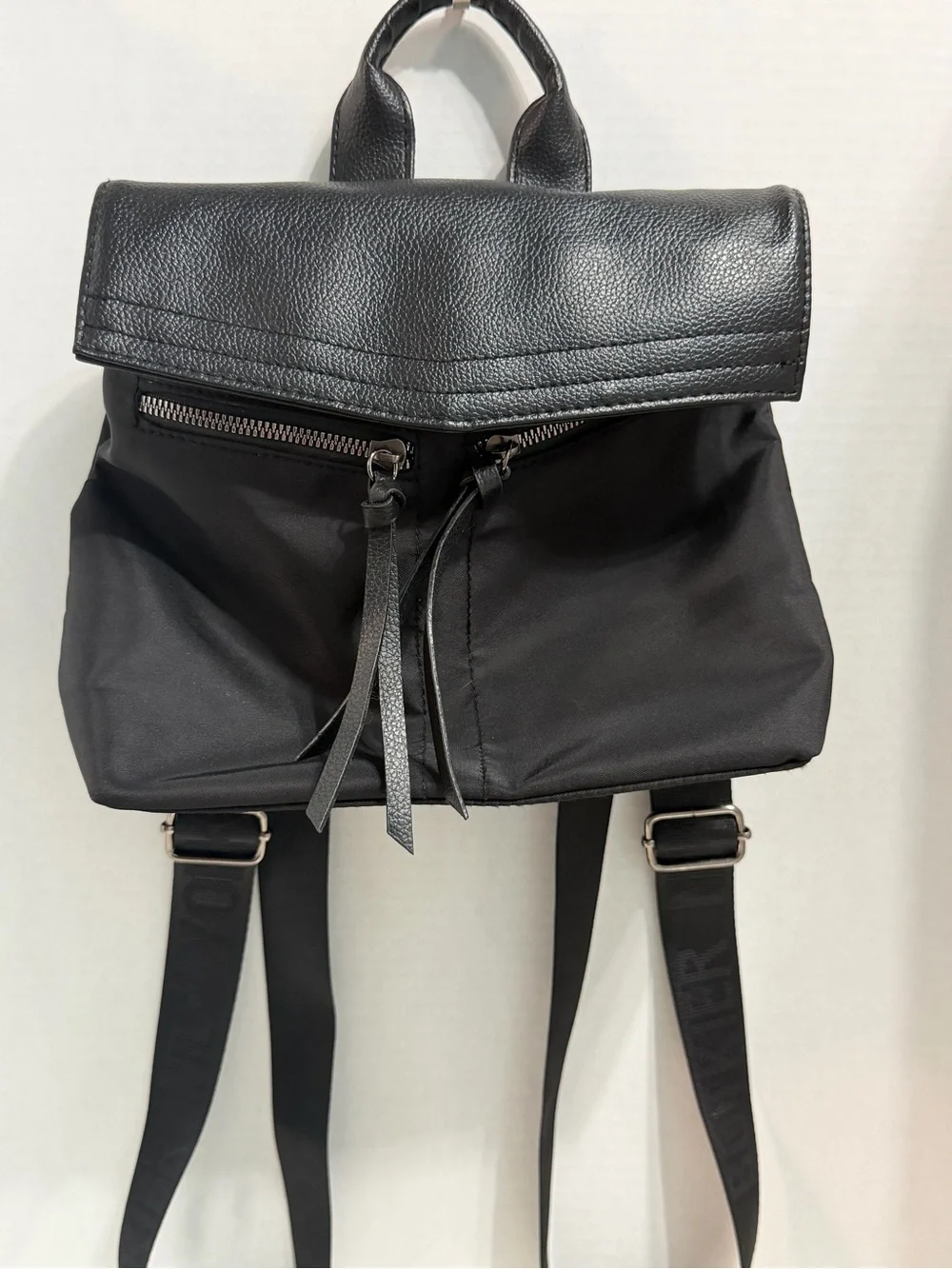 Botkier Nylon & Leather Backpack
